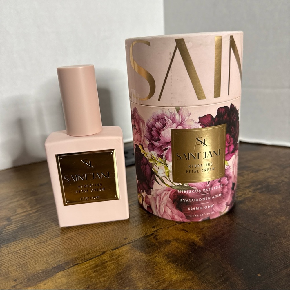 SAINT JANE - Hydrating Petal Cream - 50 ml / 1.7 fl oz. ( Round Box ) New. - Picture 2 of 8